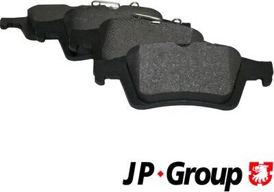 JP Group 1263700610 - Тормозные колодки, дисковые, комплект autospares.lv