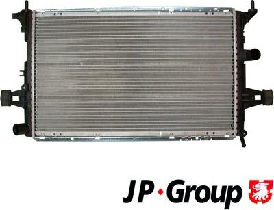 JP Group 1214201600 - Радиатор, охлаждение двигателя autospares.lv