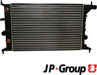 JP Group 1214203000 - Радиатор, охлаждение двигателя autospares.lv