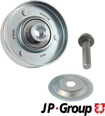 JP Group 1218301400 - Ролик, поликлиновый ремень autospares.lv