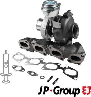 JP Group 1217400600 - Турбина, компрессор autospares.lv