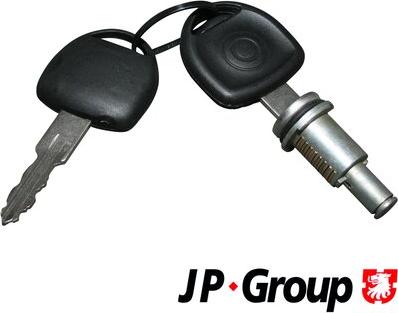 JP Group 1287500600 - Цилиндр замка autospares.lv