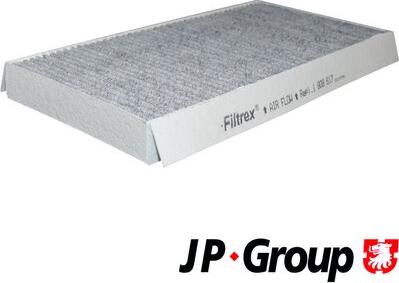 JP Group 1228101800 - Фильтр воздуха в салоне autospares.lv
