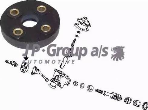 JP Group 8144250200 - Фланец колонки рулевого управления, муфта autospares.lv