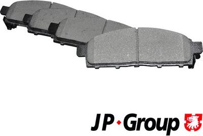 JP Group 3963600210 - Тормозные колодки, дисковые, комплект autospares.lv