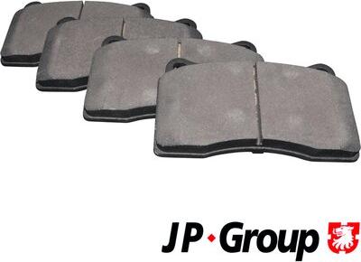 JP Group 3963601210 - Тормозные колодки, дисковые, комплект autospares.lv