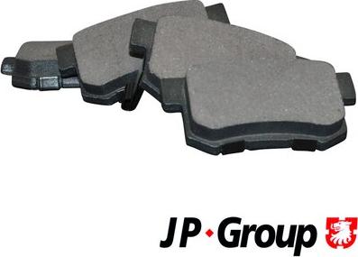 JP Group 3463700410 - Тормозные колодки, дисковые, комплект autospares.lv