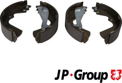 JP Group 3563901410 - Комплект тормозных колодок, барабанные autospares.lv