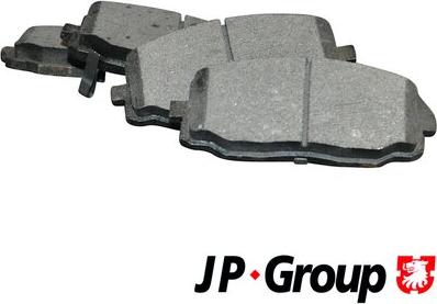 JP Group 3563600510 - Тормозные колодки, дисковые, комплект autospares.lv