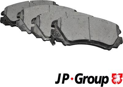 JP Group 3563600210 - Тормозные колодки, дисковые, комплект autospares.lv