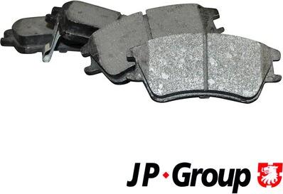 JP Group 3563601010 - Тормозные колодки, дисковые, комплект autospares.lv