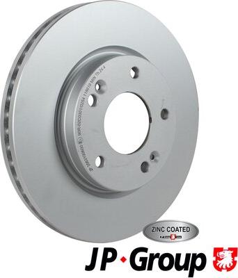 JP Group 3563100600 - Тормозной диск autospares.lv
