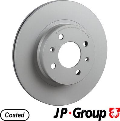 JP Group 3563102900 - Тормозной диск autospares.lv