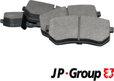 JP Group 3563700510 - Тормозные колодки, дисковые, комплект autospares.lv
