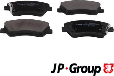 JP Group 3663604210 - Тормозные колодки, дисковые, комплект autospares.lv