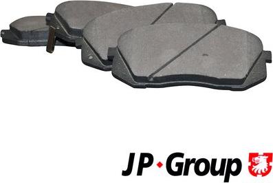 JP Group 3663600710 - Тормозные колодки, дисковые, комплект autospares.lv