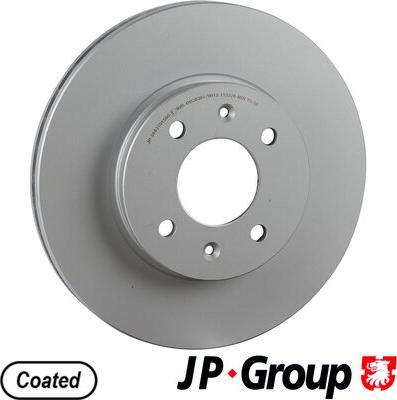 JP Group 3663101500 - Тормозной диск autospares.lv