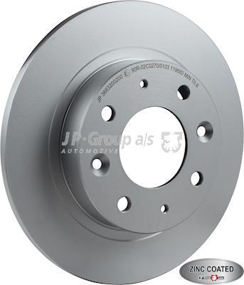 JP Group 3663200200 - Тормозной диск autospares.lv