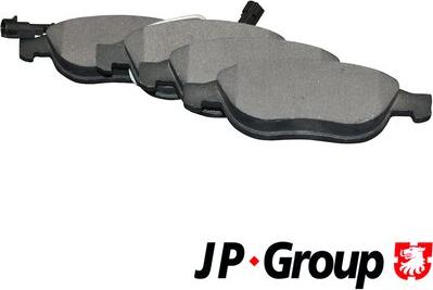 JP Group 3063600510 - Тормозные колодки, дисковые, комплект autospares.lv