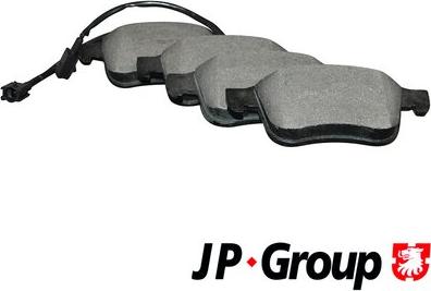 JP Group 3063600310 - Тормозные колодки, дисковые, комплект autospares.lv