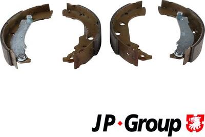 JP Group 3163900610 - Комплект тормозных колодок, барабанные autospares.lv