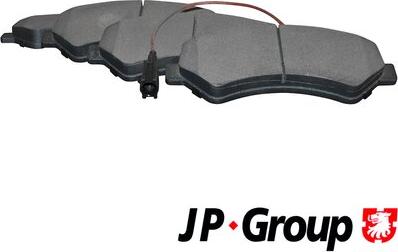JP Group 3163600910 - Тормозные колодки, дисковые, комплект autospares.lv