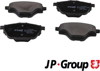 JP Group 3163700610 - Тормозные колодки, дисковые, комплект autospares.lv