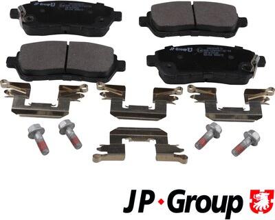 JP Group 3863604610 - Тормозные колодки, дисковые, комплект autospares.lv