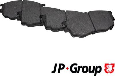 JP Group 3863600510 - Тормозные колодки, дисковые, комплект autospares.lv