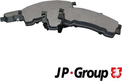 JP Group 3863601110 - Тормозные колодки, дисковые, комплект autospares.lv