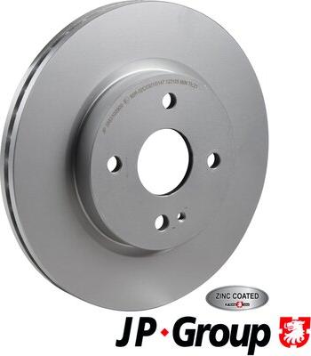 JP Group 3863100900 - Тормозной диск autospares.lv