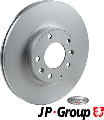 JP Group 3863101700 - Тормозной диск autospares.lv