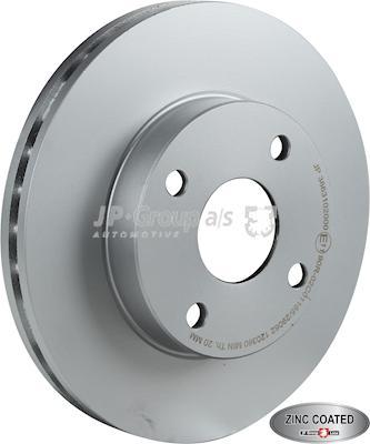 JP Group 3863102000 - Тормозной диск autospares.lv