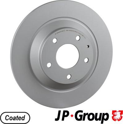 JP Group 3863201300 - Тормозной диск autospares.lv