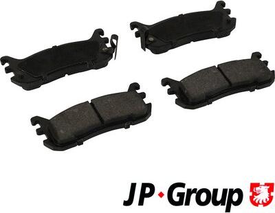 JP Group 3863700510 - Тормозные колодки, дисковые, комплект autospares.lv