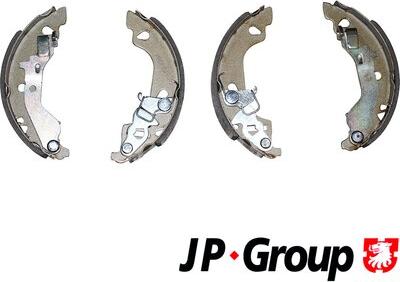 JP Group 3363900810 - Комплект тормозных колодок, барабанные autospares.lv