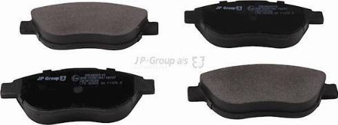 JP Group 3363605510 - Тормозные колодки, дисковые, комплект autospares.lv