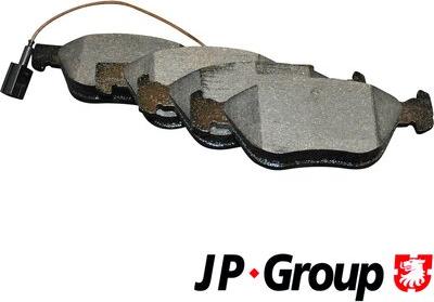 JP Group 3363600810 - Тормозные колодки, дисковые, комплект autospares.lv