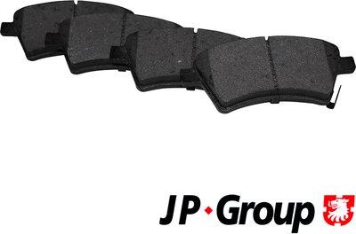 JP Group 3363601910 - Тормозные колодки, дисковые, комплект autospares.lv