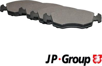 JP Group 3363601810 - Тормозные колодки, дисковые, комплект autospares.lv