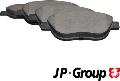 JP Group 3363601710 - Тормозные колодки, дисковые, комплект autospares.lv