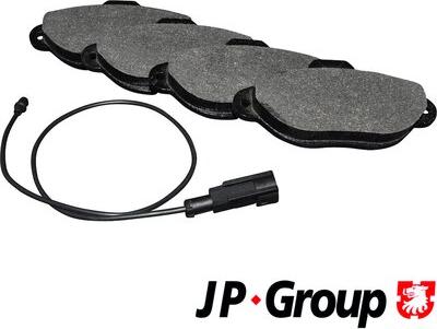 JP Group 3363602110 - Тормозные колодки, дисковые, комплект autospares.lv