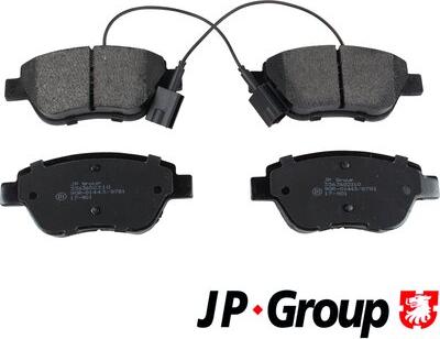 JP Group 3363602310 - Тормозные колодки, дисковые, комплект autospares.lv