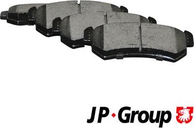 JP Group 3263700310 - Тормозные колодки, дисковые, комплект autospares.lv