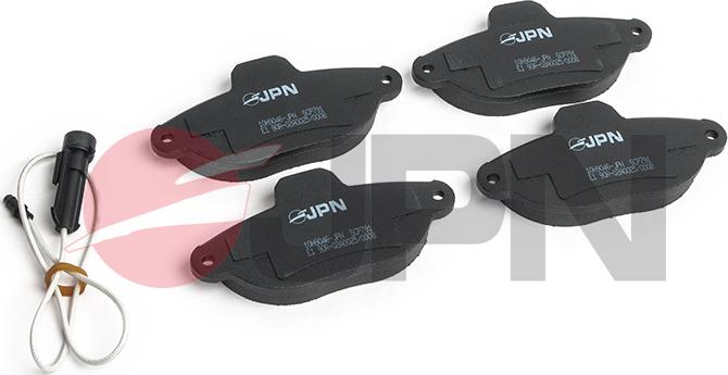 JPN 10H9046-JPN - Тормозные колодки, дисковые, комплект autospares.lv