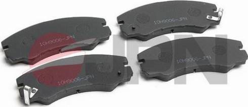 JPN 10H9006-JPN - Тормозные колодки, дисковые, комплект autospares.lv