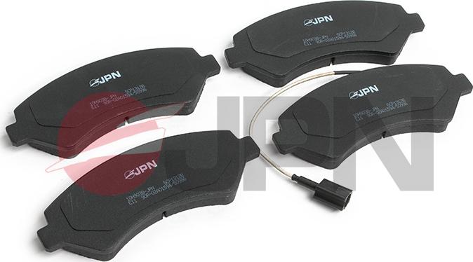 JPN 10H9038-JPN - Тормозные колодки, дисковые, комплект autospares.lv
