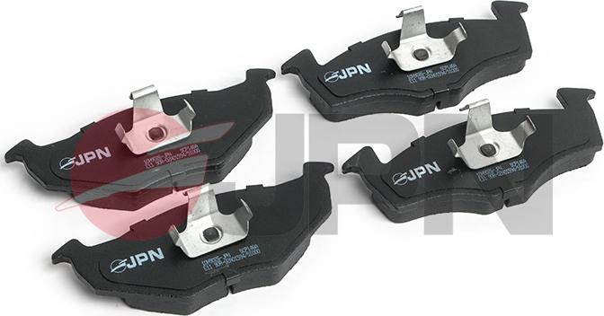 JPN 10H9026-JPN - Тормозные колодки, дисковые, комплект autospares.lv