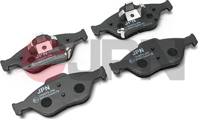 JPN 10H2075-JPN - Тормозные колодки, дисковые, комплект autospares.lv