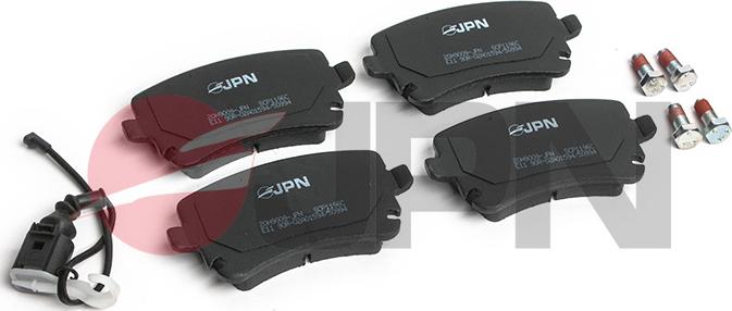 JPN 20H9009-JPN - Тормозные колодки, дисковые, комплект autospares.lv